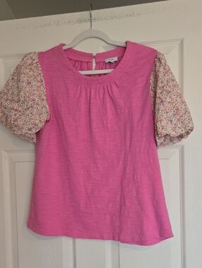 Voy Puff sleeve pink